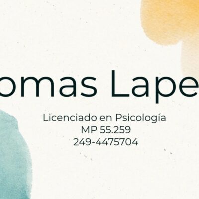 Lic Tomás Lapera