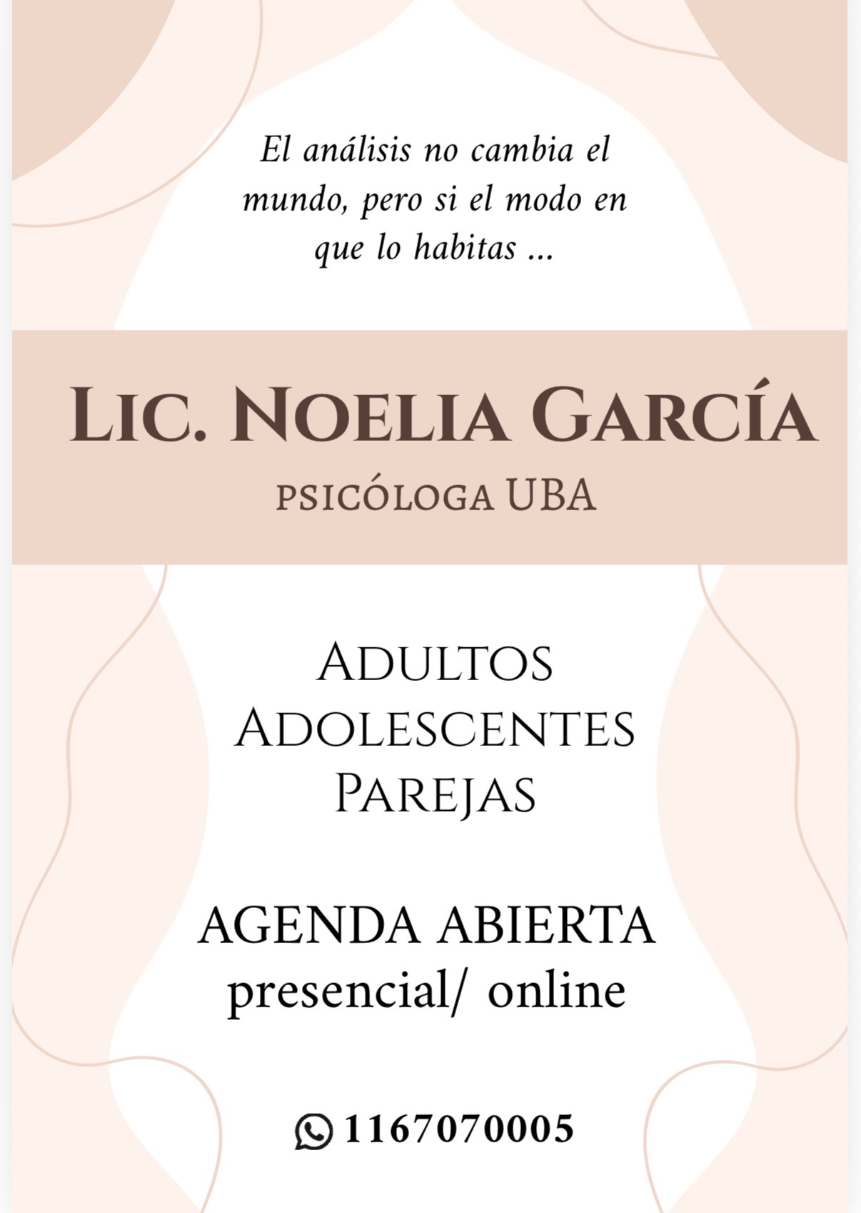 Lic. Noelia Alejandra García