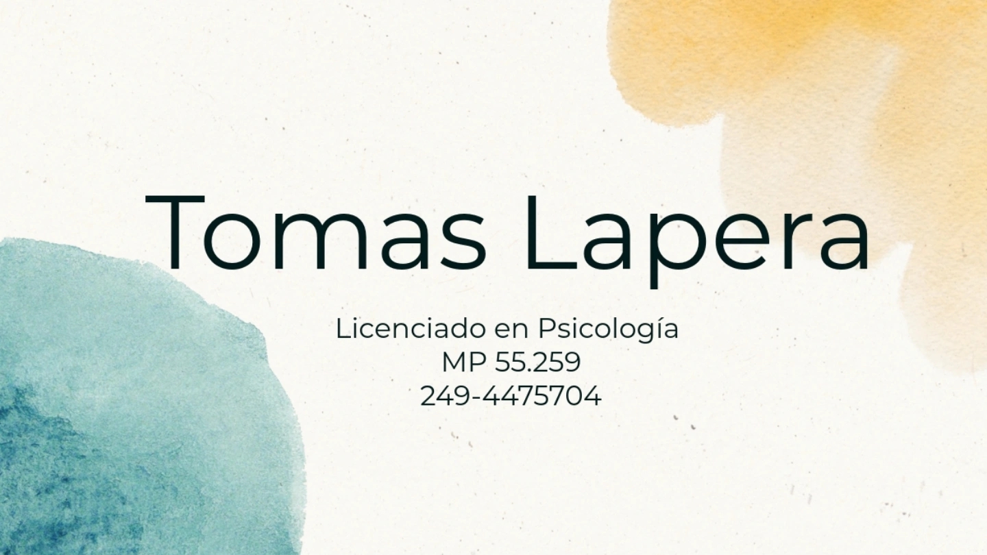 Lic. Tomás Lapera