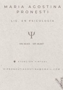 Maria Agostina Pronesti