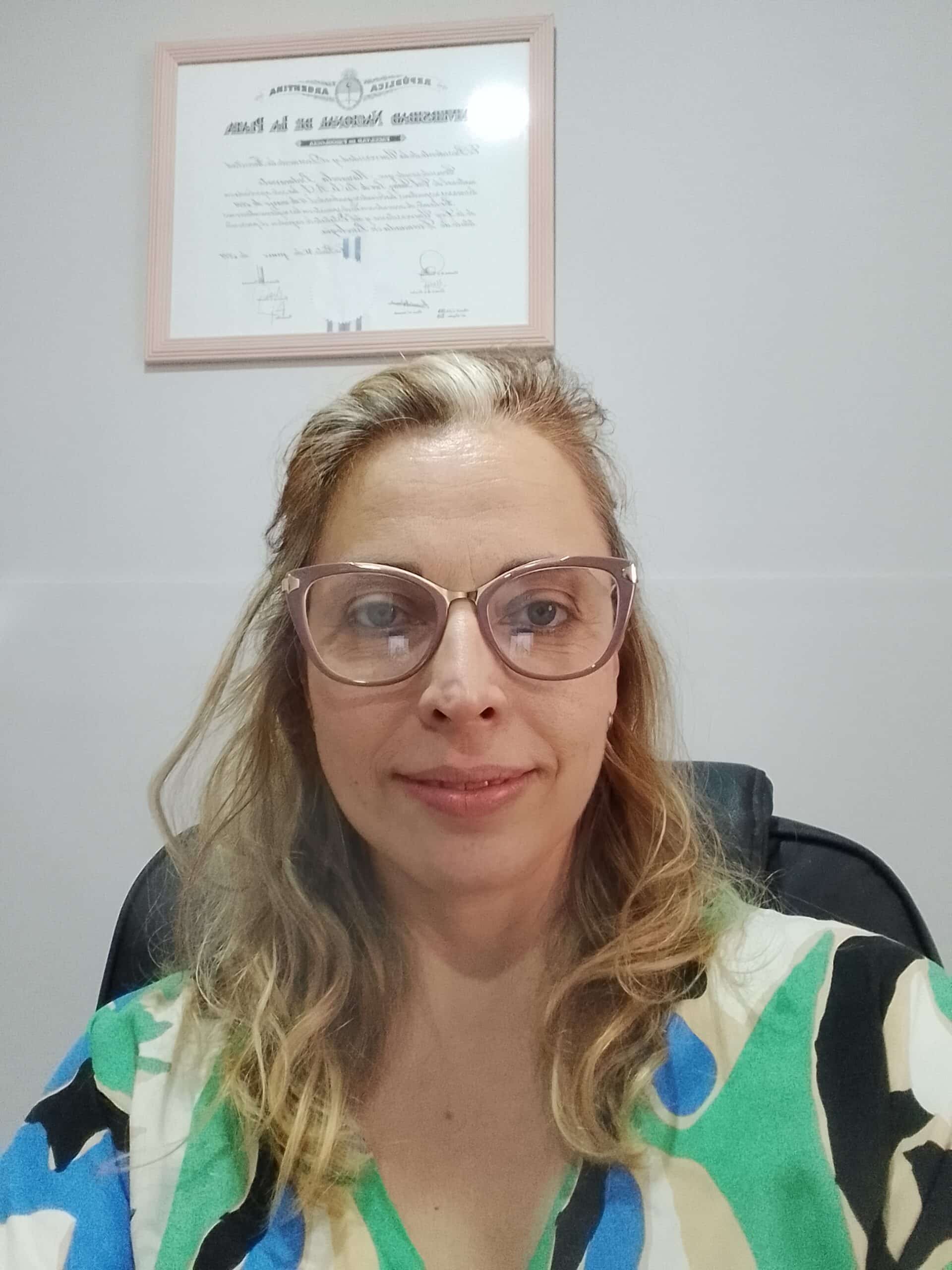 Psicóloga Marianela Bedacarratx