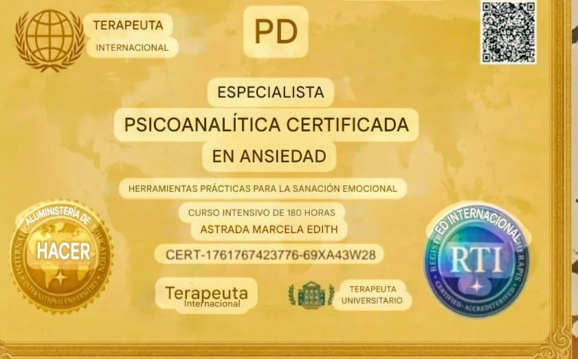 Psicóloga Marcela Astrada