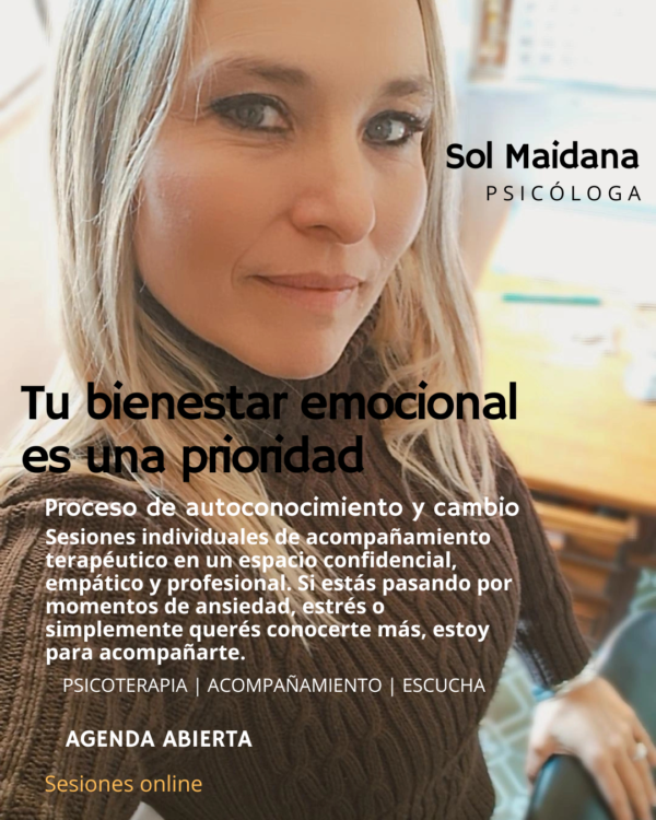 Psicólogo/a Sol Maidana