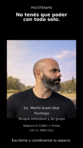 Psicólogo Marcel Martín