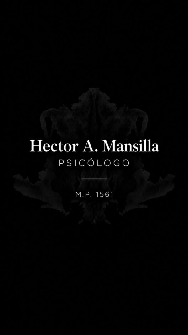 Psicólogo Hector Agustin Mansilla