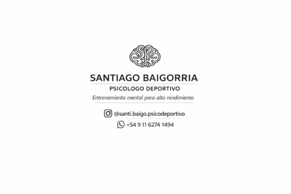 Psicólogo Santiago Baigorria Bazterrica