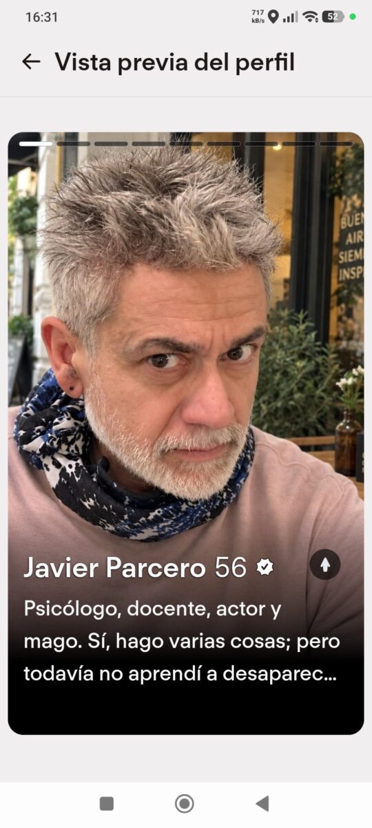Psicólogo Javier Parcero