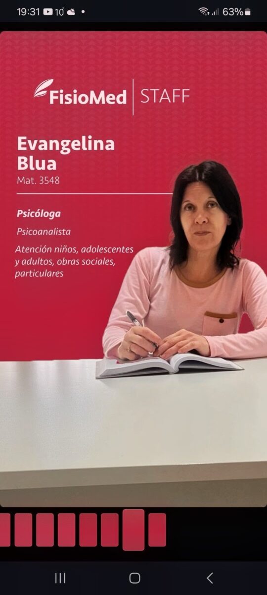 Psicóloga Eva Blua