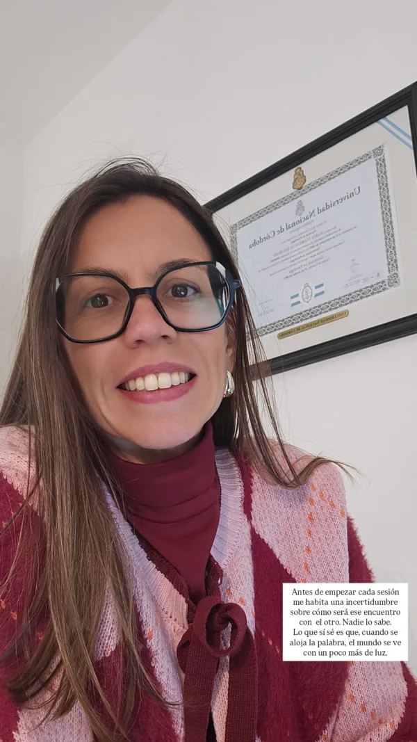 Psicóloga Maria Florencia Maurino
