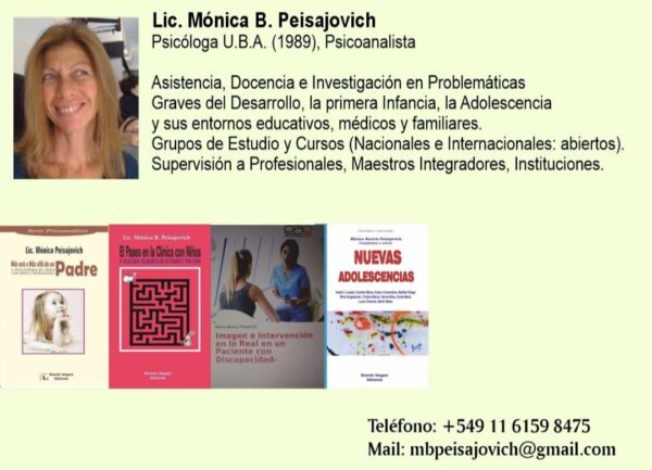 Psicóloga Mónica Beatriz Peisajovich