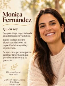 Psicóloga Monica Fernandez
