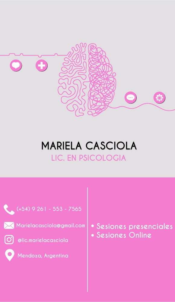Psicóloga Mariela Casciola